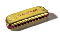 губная гармошка Hohner Golden Melody C