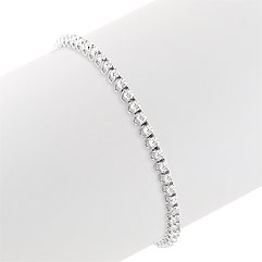 White Gold 10.00 cttw. Diamond Bracelet