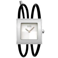 Hugo Boss Women's Swing Rubber Watch