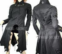 CORSET JACKET VICTORIAN GOTHIC LONG COAT