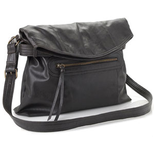 Oversized Flapover Cross Body Bag