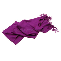 purple scarf