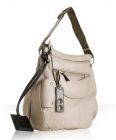 beige leather 'Maya' hobo