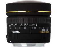 Sigma Canon AF 8 mm F/3.5 EX Circular Fisheye