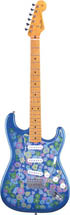 FENDER 2003 LIMITED EDITION STRAT BLUE FLOWER