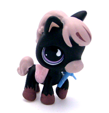 Black/Pink Horse