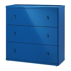 синий комод из икеи