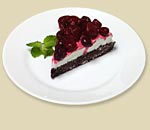 торт-мороженое с вишенками :)