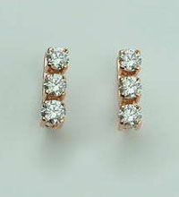 серьги с бриллиантами