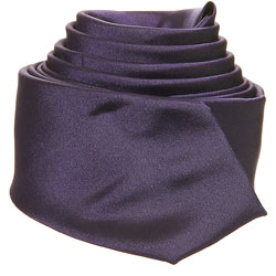 PLAIN PURPLE 5CM TIE