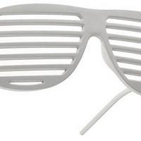 Shutter Shades (pink and white)