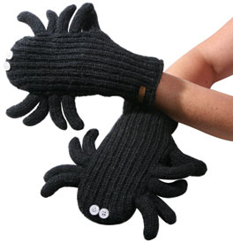 Spider mittens