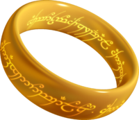 кольцо, внутри которого  выгравировано: Л.Ю.Б.