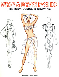 Wrap Drape Fashion History, Design & Drawing