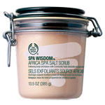 Body Shop Spa WisdomTM Africa Spa Salt Scrub