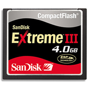 Карта памяти  16GB Compact Flash Extreme IV (Sandisk)