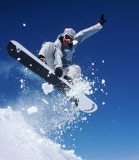 Научиться кататься на сноуборде)