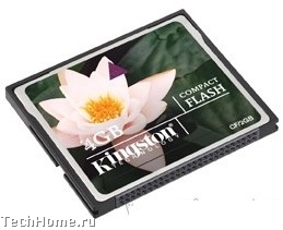 Карта памяти Kingston Compact Flash Card 4Gb