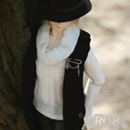 OF0801BK (Long Vest Black)