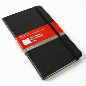 Moleskine 2009 Large Weekly Planner Horizontal Format