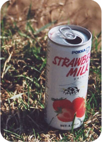 Strawberry milk.