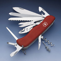 Карманный нож с фиксатором / WORK CHAMP, 111 мм, Victorinox