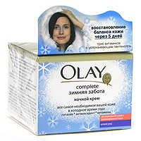 крем для лица Olay "зимняя забота"