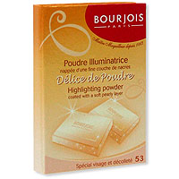 Пудра Bourjois "Delice de poudre" с эффектом загара, №53