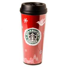 Red Tumbler by Starbucks Coffee