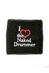 Напульсник "I love the naked drummer"