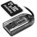 MicroSD 2GB для Nokia 6300 карта памяти + мини USB card reader