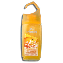 гель для душа - fruttini milky orange