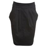 Drape Pocket Pencil Skirt