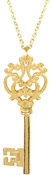 antique skeleton key necklace