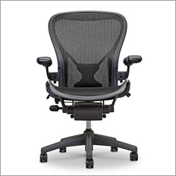 Herman Miller® - Aeron® Loaded Chair With Graphite Base