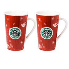 Holiday Red Cup Mug by Starbucks Coffee