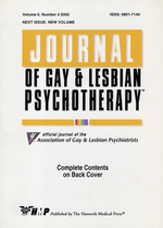 Journal of Gay & Lesbian Psychotherapy