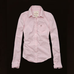 pink stripe shirt