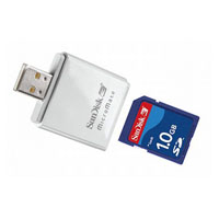 Sandisk SD 1Gb + Reader