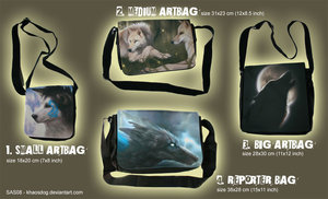 Big art bag by *khaosdog on deviantART
