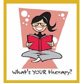 What's YOUR Therapy - A Good Book Bookmark