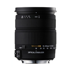 SIGMA AF 18-200 mm f3.5-6.3 DC OS для Canon