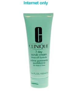 Скраб для лица Clinique 7 day scrub cream rinse-off formula