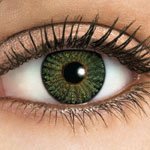 GREEN COLOR BLEND COLOR CHANGE LENSES