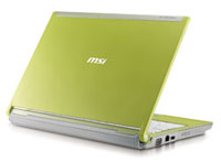Ноутбук MSI PR211 YA Edition зеленый WASABI