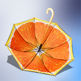 Цитрусовый зонт