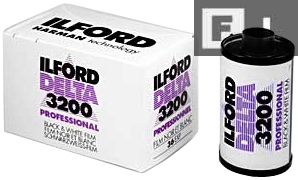 Плёнка Ilford Delta 3200 35 мм