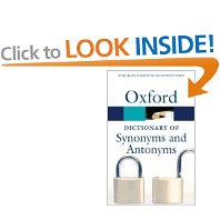 The Oxford Dictionary of Synonyms and Antonyms