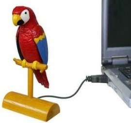 Pepe the USB Parrot