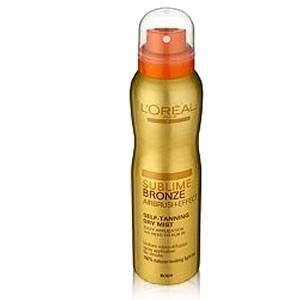 sublime bronze airbrush self-tanning dry mist